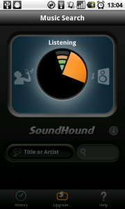 SoundHound Listening